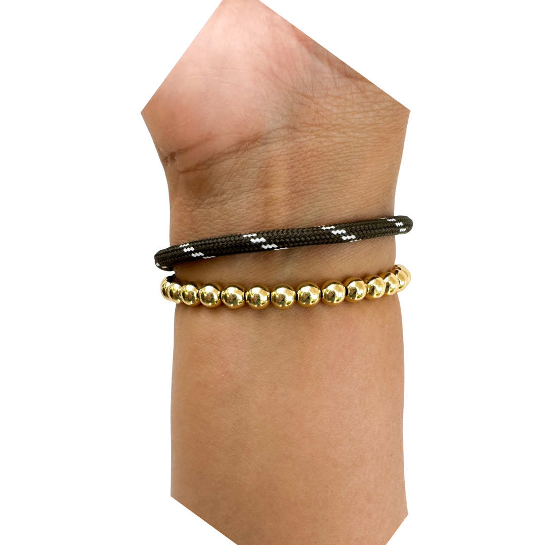 Jaxon Rope Bracelet - Army Green