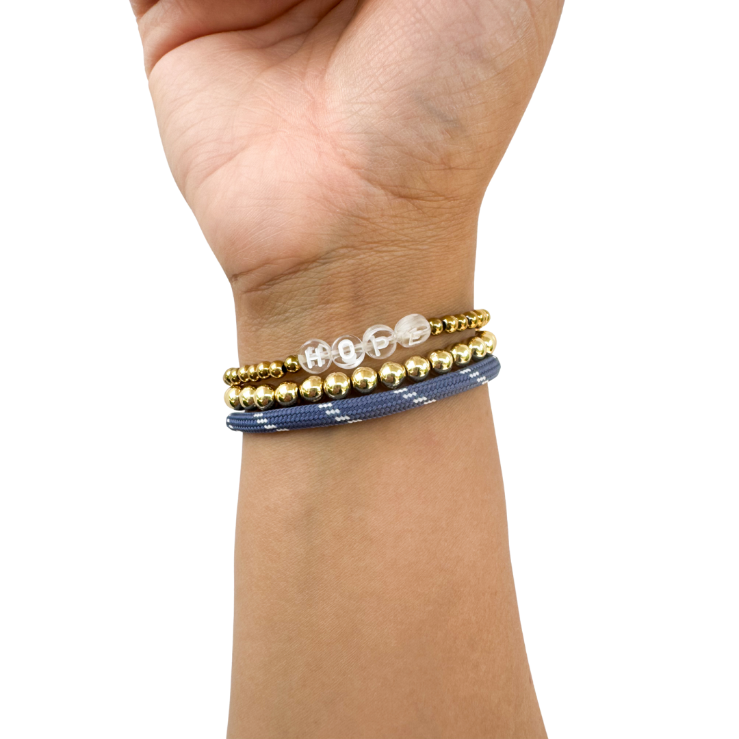 Stanley Rope Bracelet - Dusty Blue