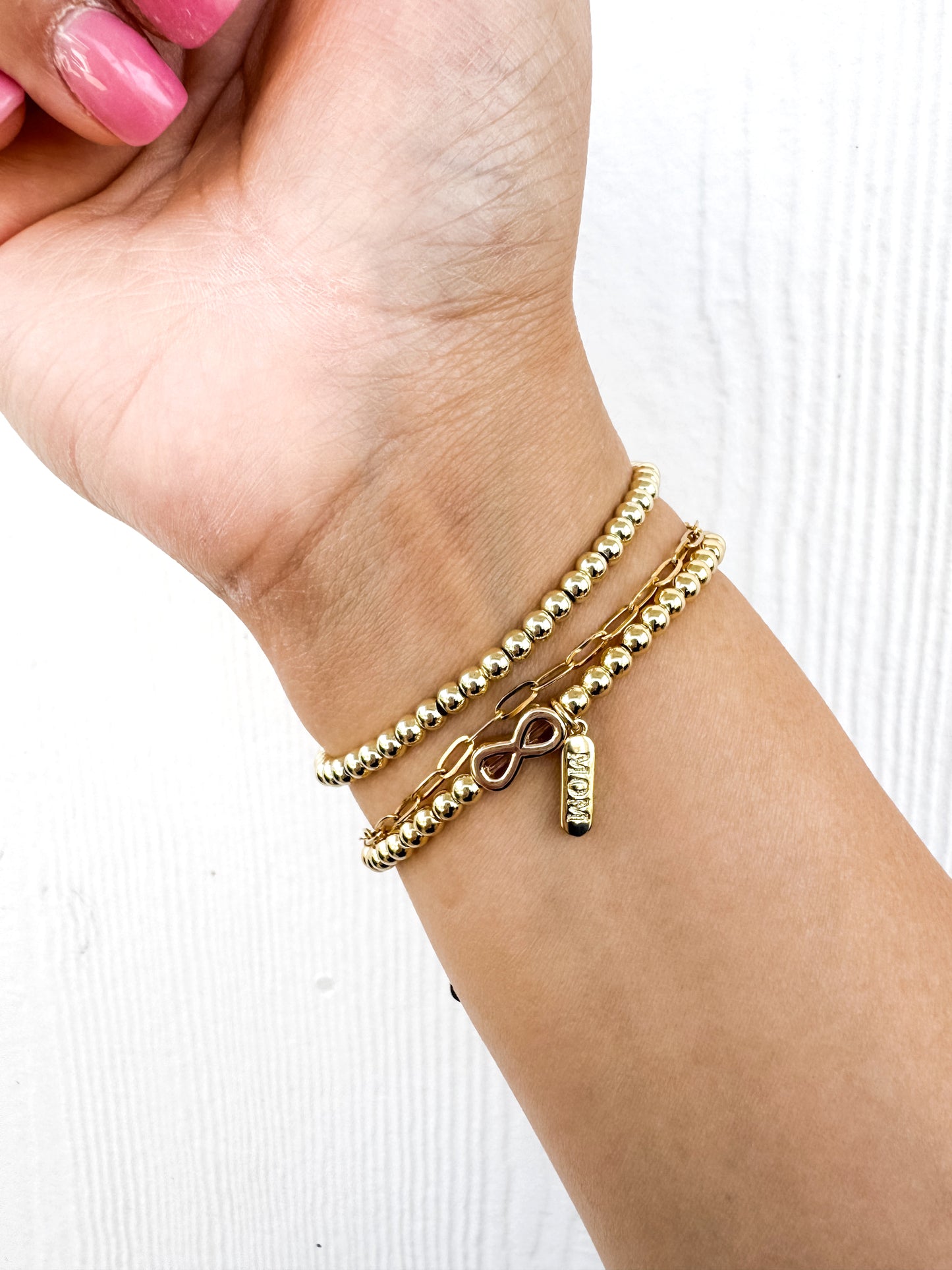 Autism Mom - Gold Bracelet
