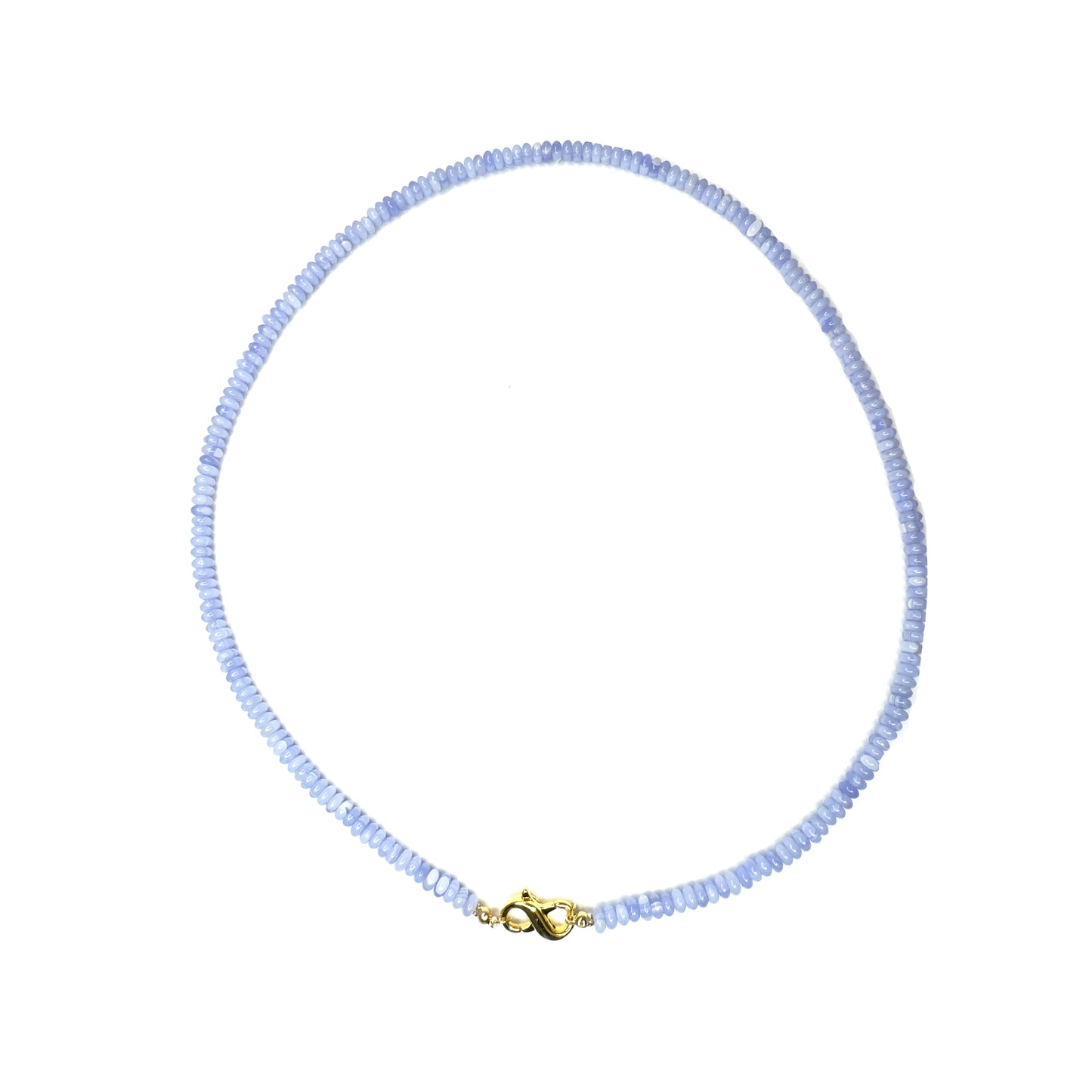 Jaycob Gemstone Infinity Necklace