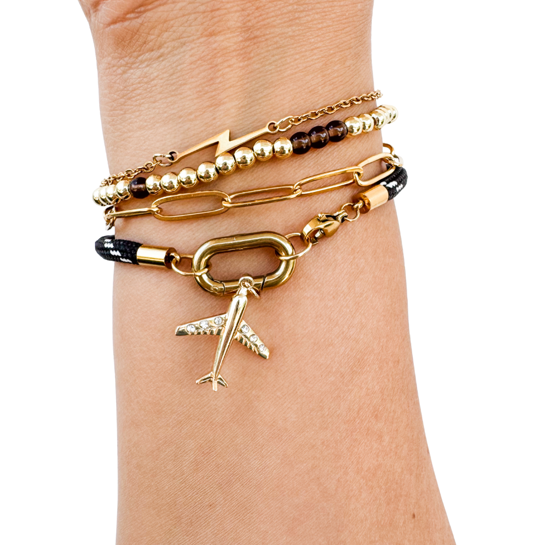 Hudson Rope Bracelet - Black