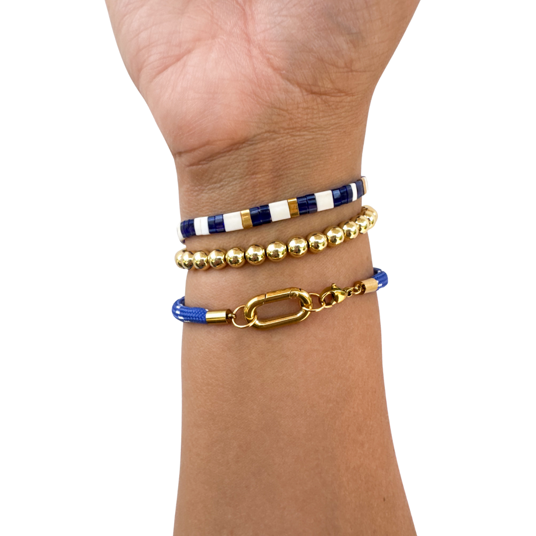 Aiden Rope Bracelet - Blue