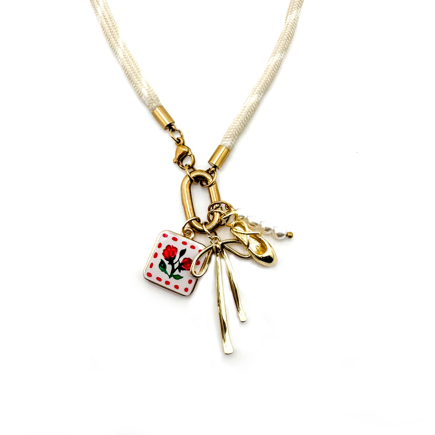 Ballet Slipper Charm