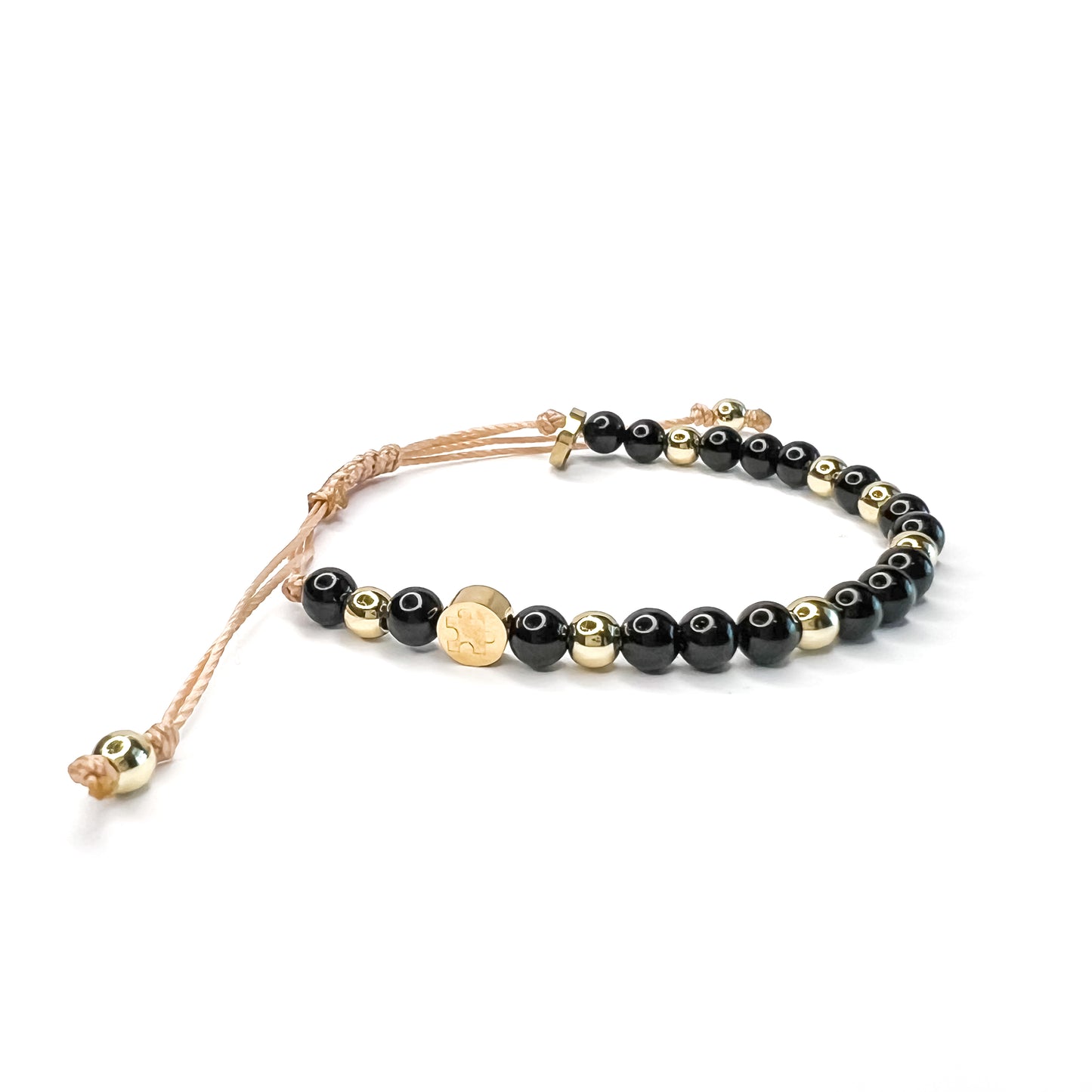 Isaiah Puzzle Bracelet - Black