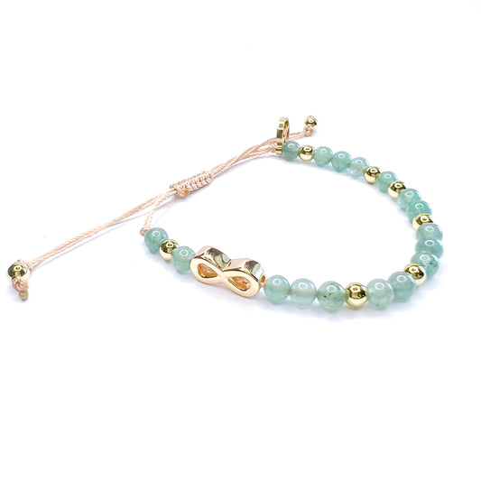 Madelyn Infinity Bracelet - Jade