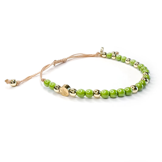 Montanna Puzzle Bracelet - Olive