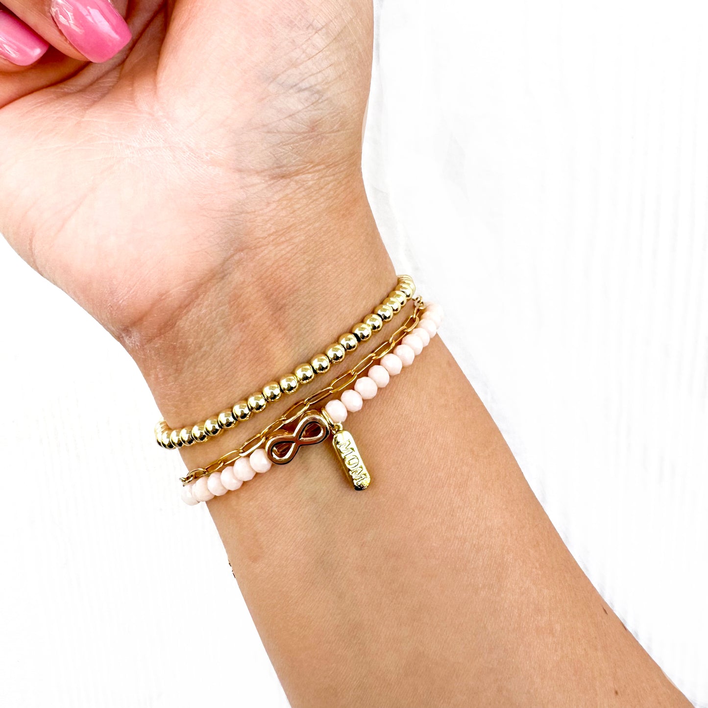 Autism Mom - Ivory Bracelet