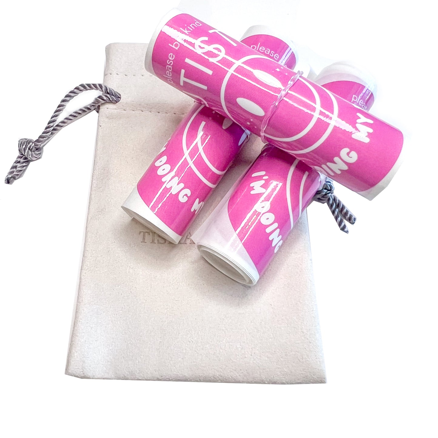 Autistic Please Be Kind Pink Sticker - Roll of 20