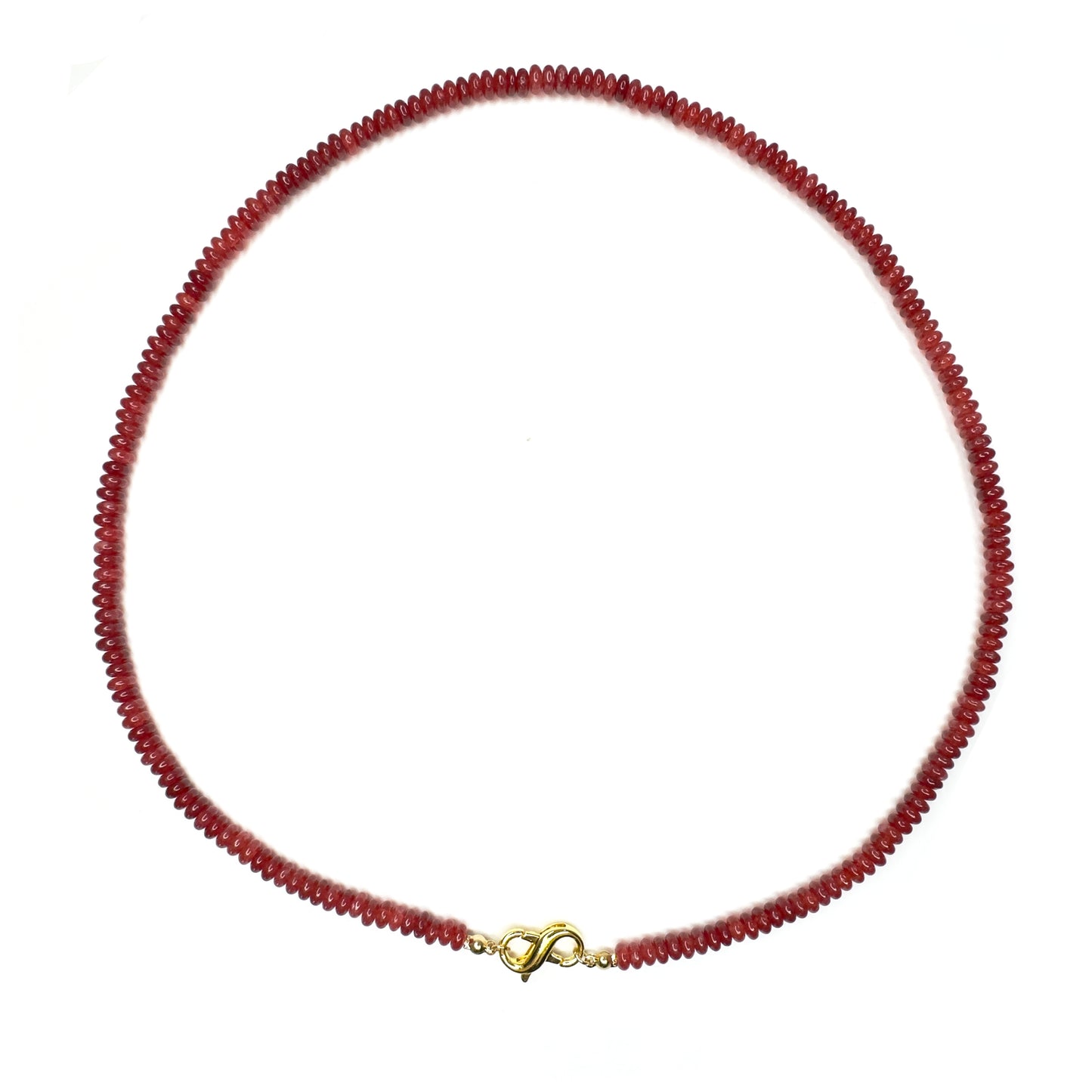 Ollie Gemstone Infinity Necklace