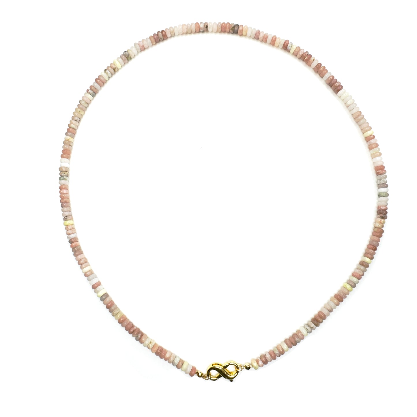 Jane Gemstone Infinity Necklace