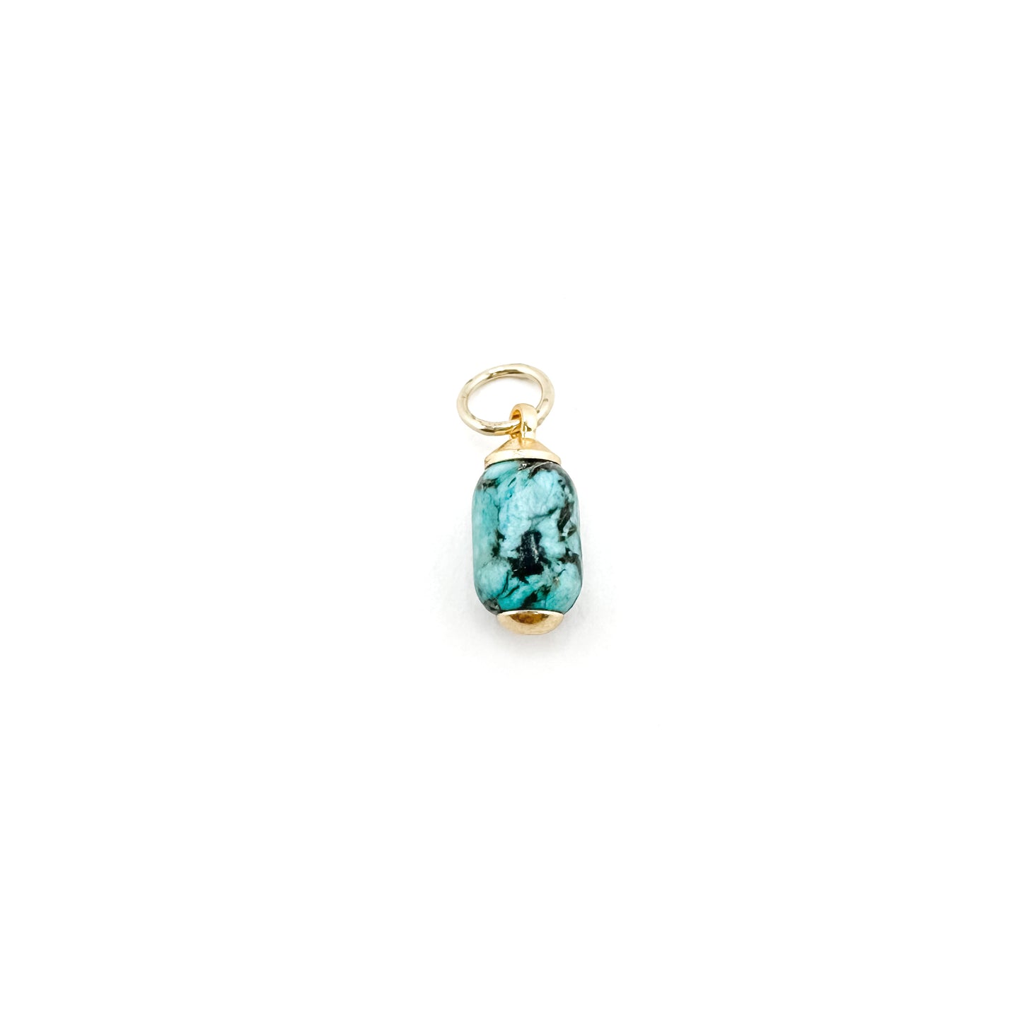 Turquoise Stone Charm