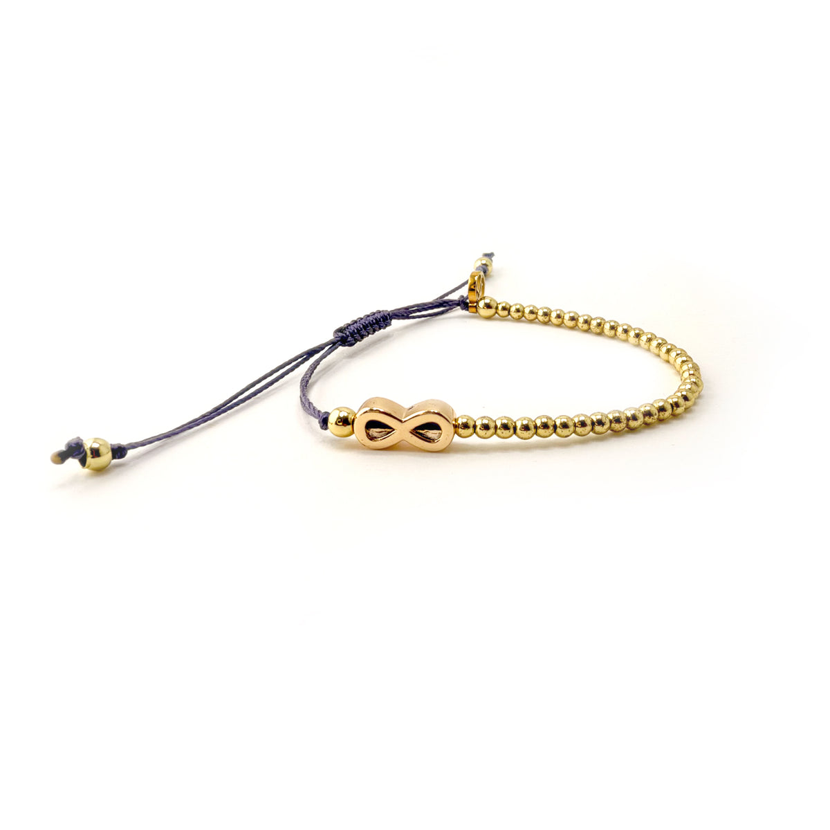 Violet Infinity Bracelet