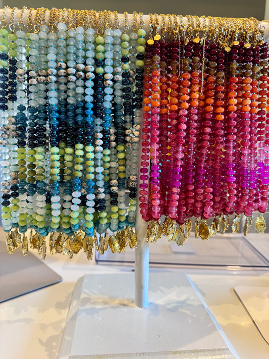 Candy Necklaces with Infinity Pendant