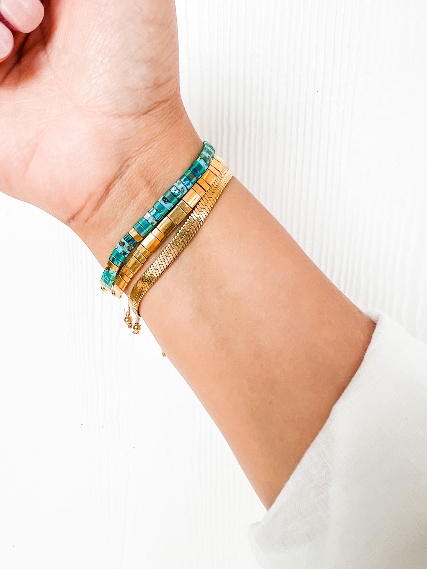 Lincoln One of a Kind Bracelet - Summer Collection