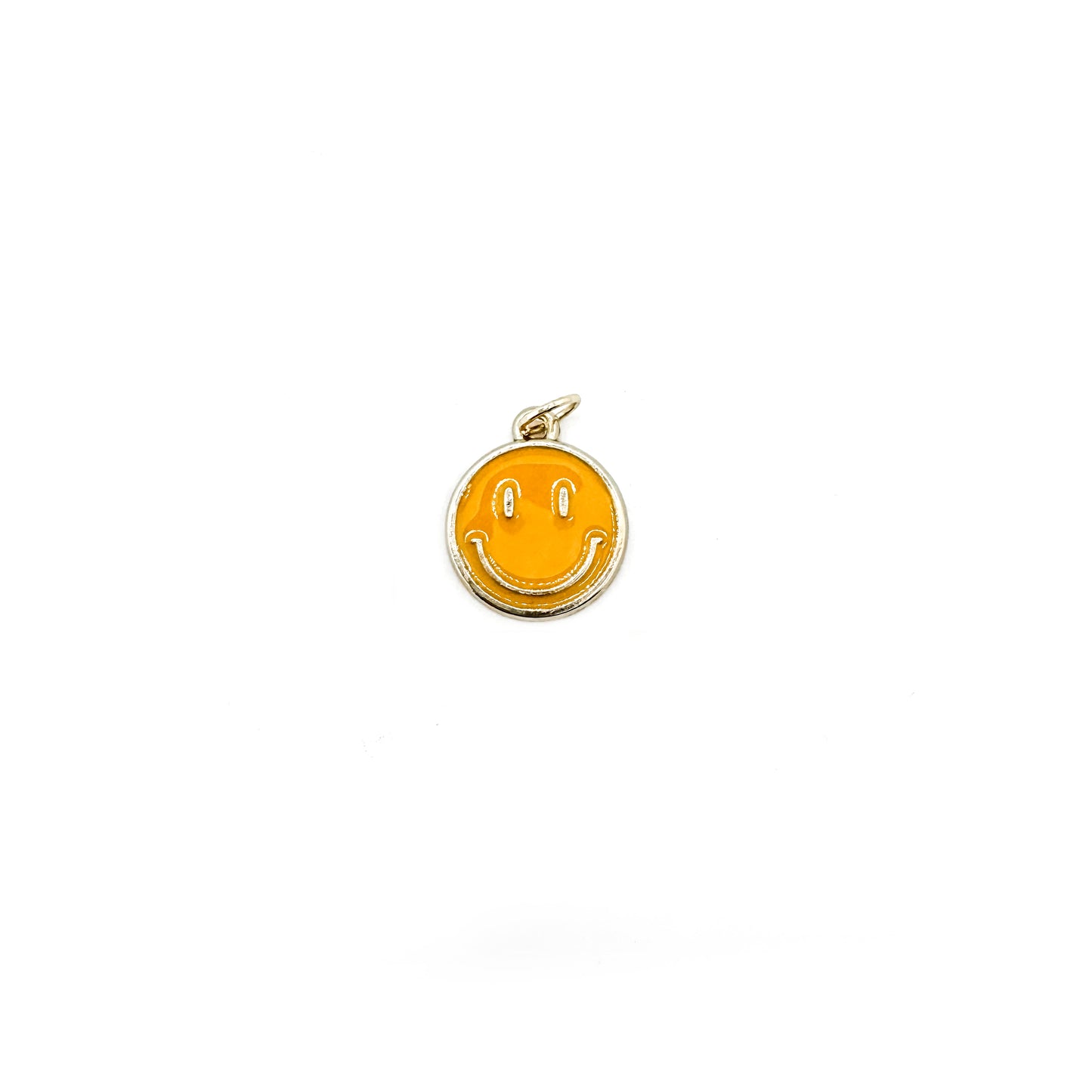 Yellow Smiley Charm