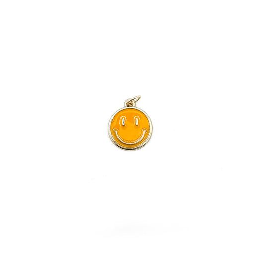 Yellow Smiley Charm