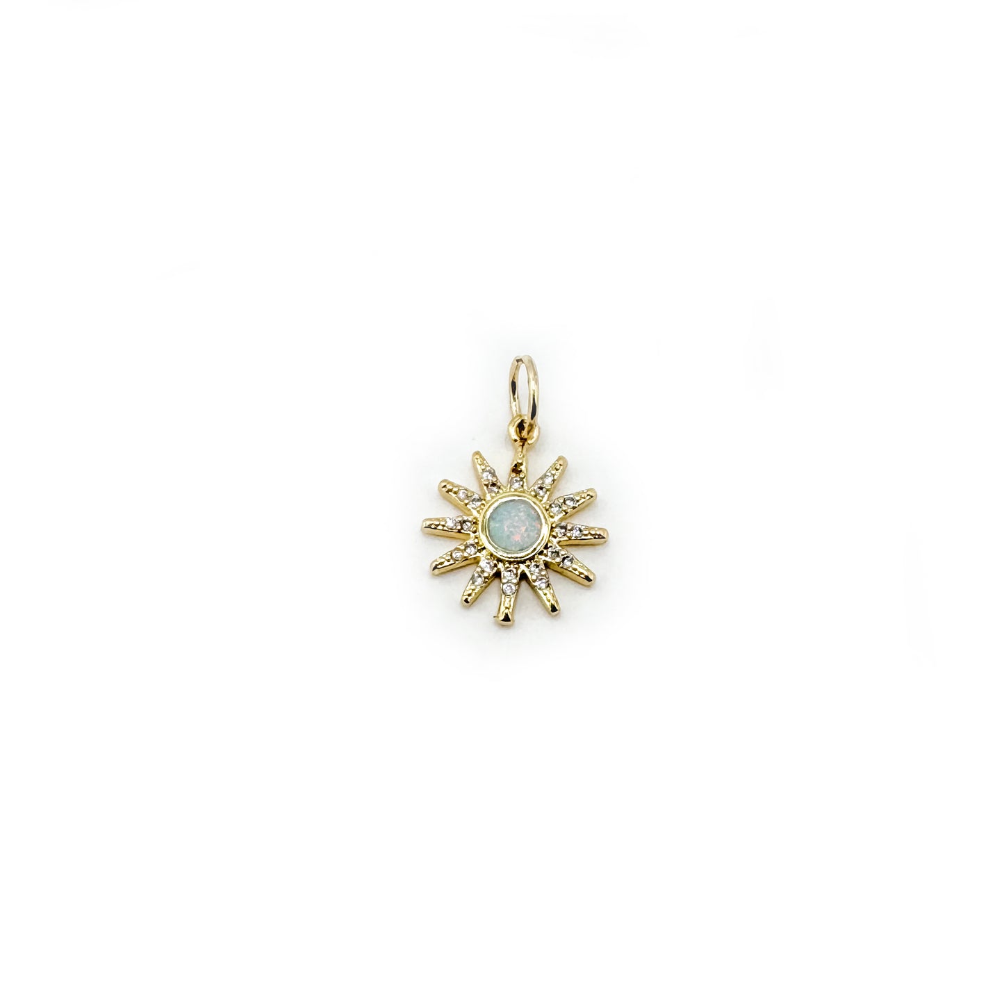 Opalite Burst Charm