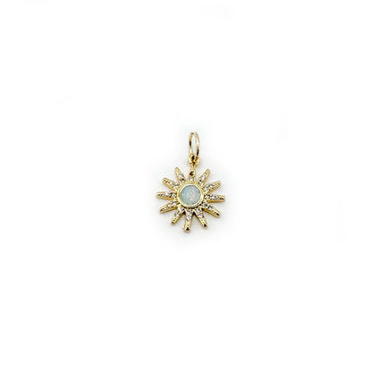 Opalite Burst Charm
