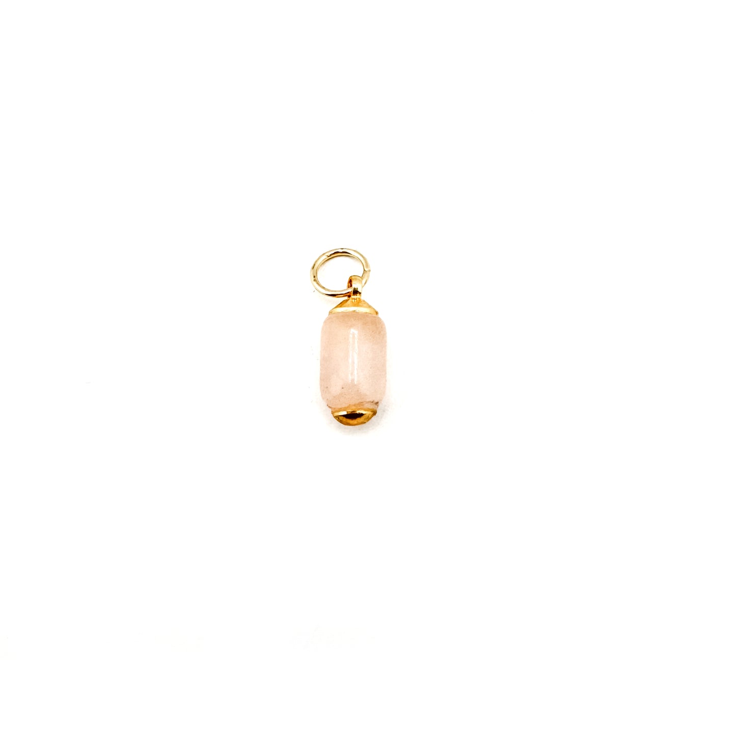 Powder Pink Drop Charm