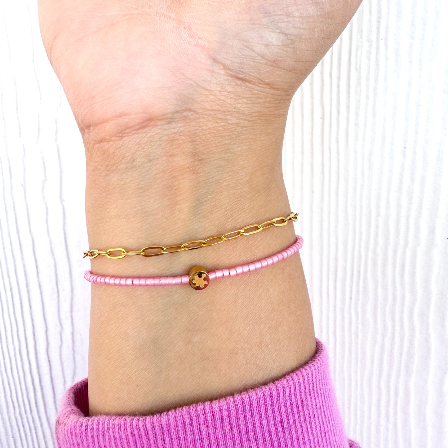 Salena Dainty Puzzle Bracelet