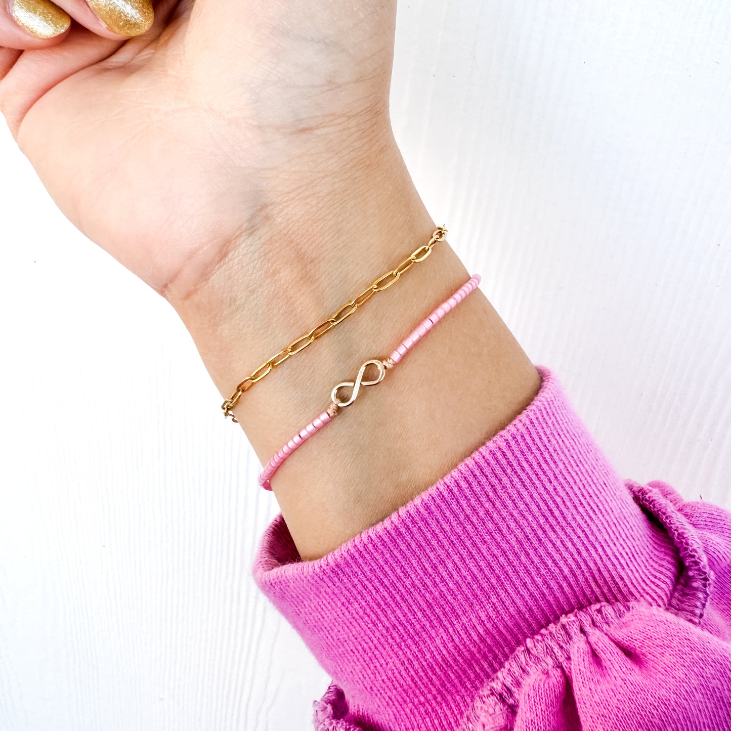 Penelope Dainty Infinity Bracelet