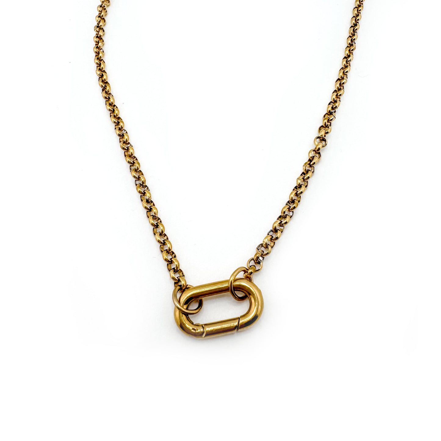 Sophia Linked Chain Charm Necklace