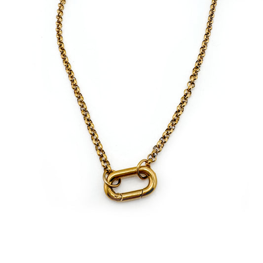 Sophia Linked Chain Charm Necklace