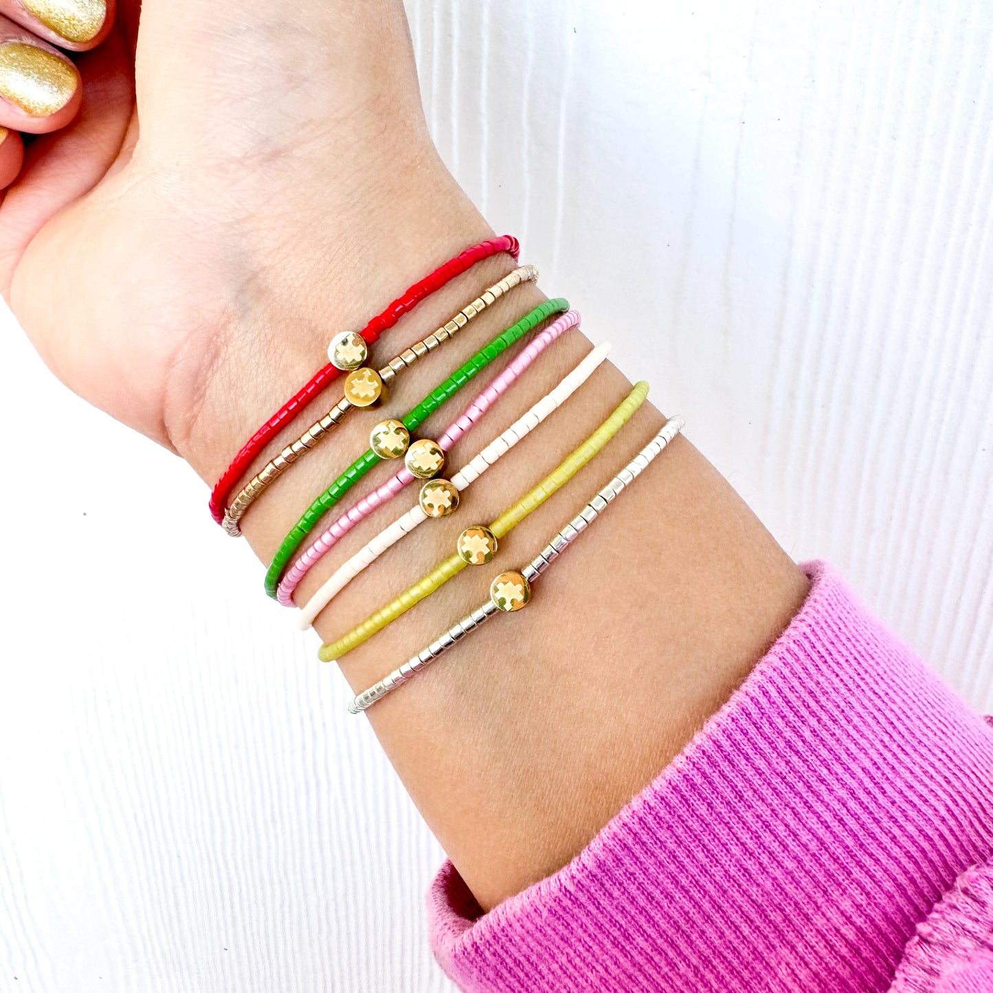 Marley Dainty Puzzle Bracelet