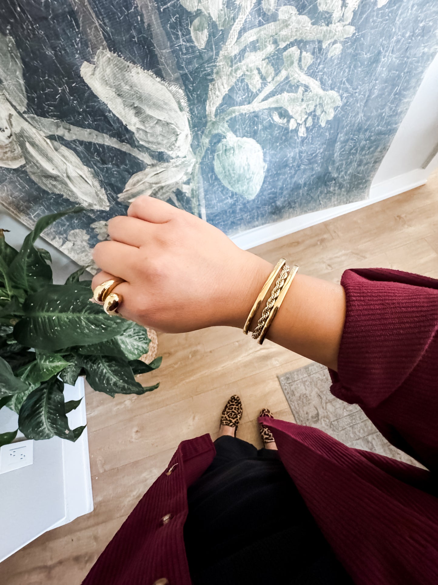 Gold Twisted Rope Chain