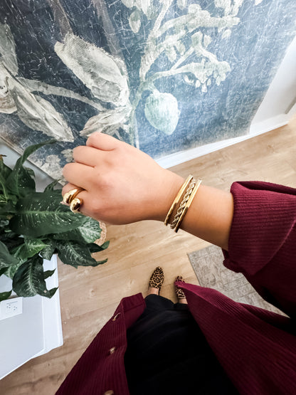 Gold Twisted Rope Chain