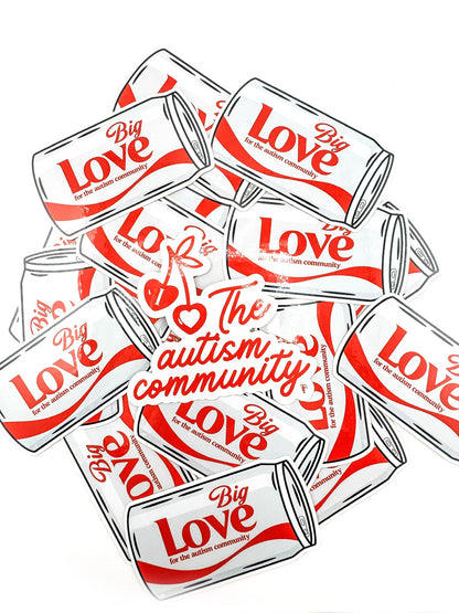Big Love Diet Coke Can Sticker