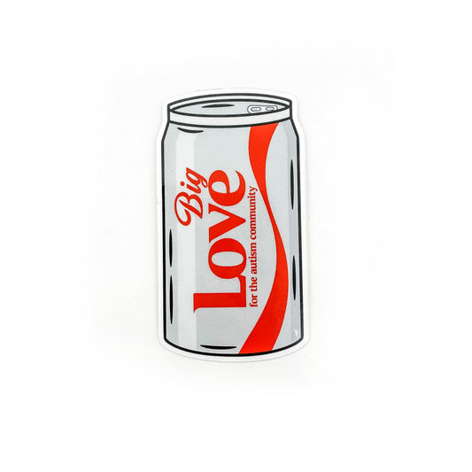 Big Love Diet Coke Can Sticker