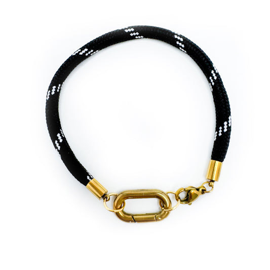 Hudson Rope Bracelet - Black