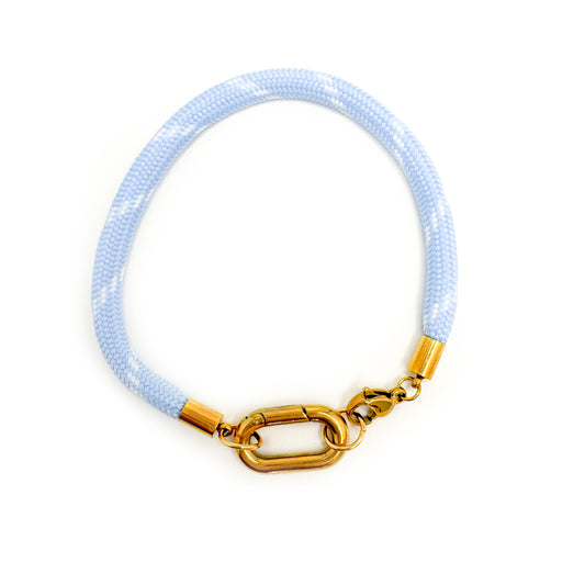 Thomas Rope Bracelet - Light Blue