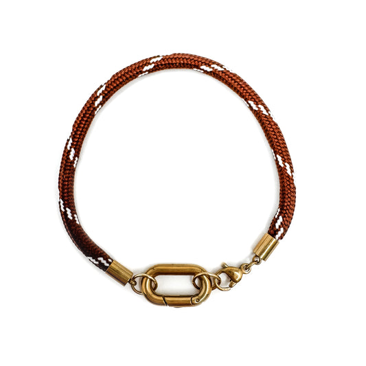 Jack Rope Bracelet - Chocolate