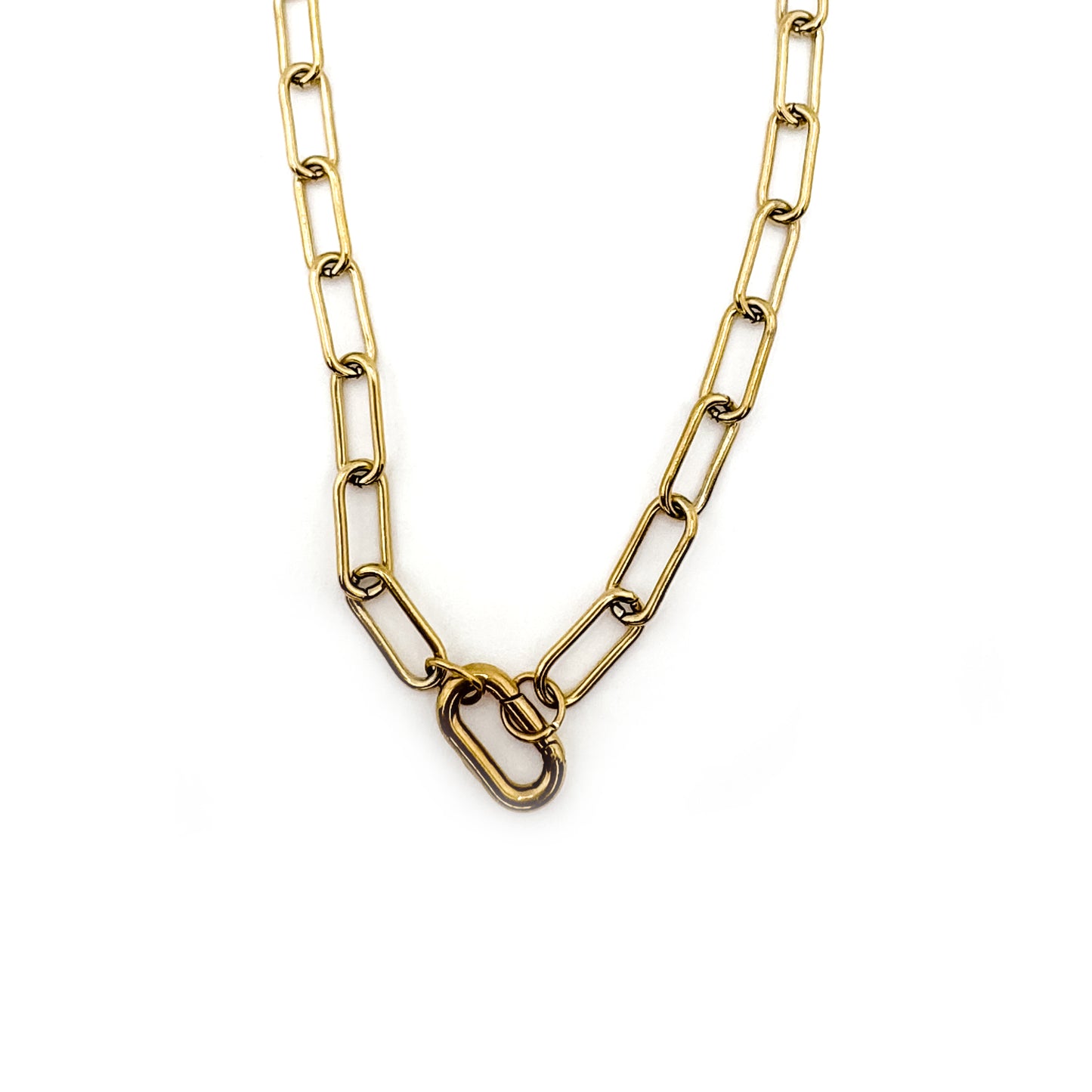 Hadleigh Chunky Chain Charm Necklace
