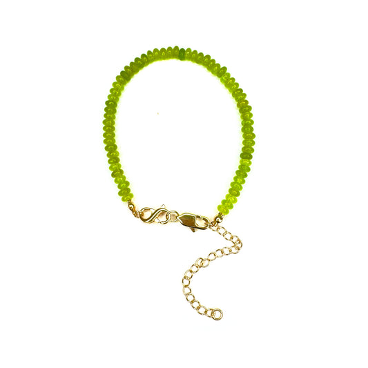 Ivan Gemstone Infinity Bracelet