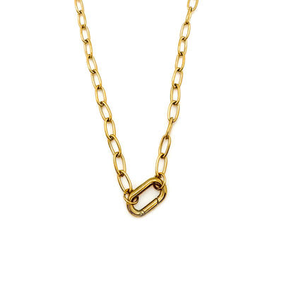 Khloe Linked Chain Charm Necklace