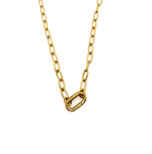 Khloe Linked Chain Charm Necklace