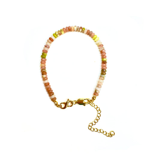 Theo Gemstone Infinity Bracelet