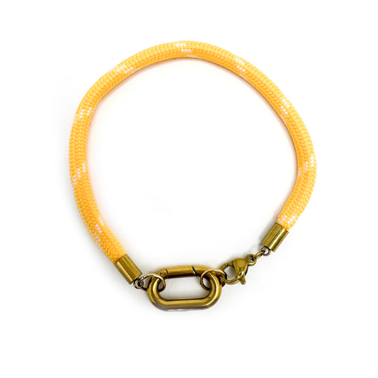 Ryder Rope Bracelet - Light Orange
