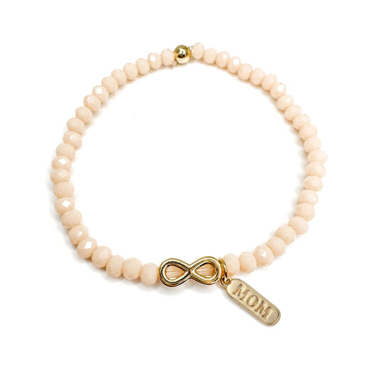 Autism Mom - Ivory Bracelet