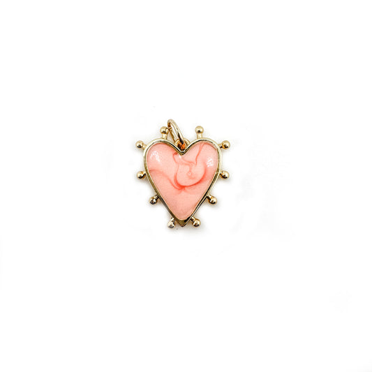 Pink Heart Charm