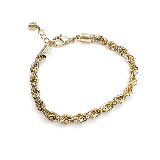Gold Twisted Rope Chain