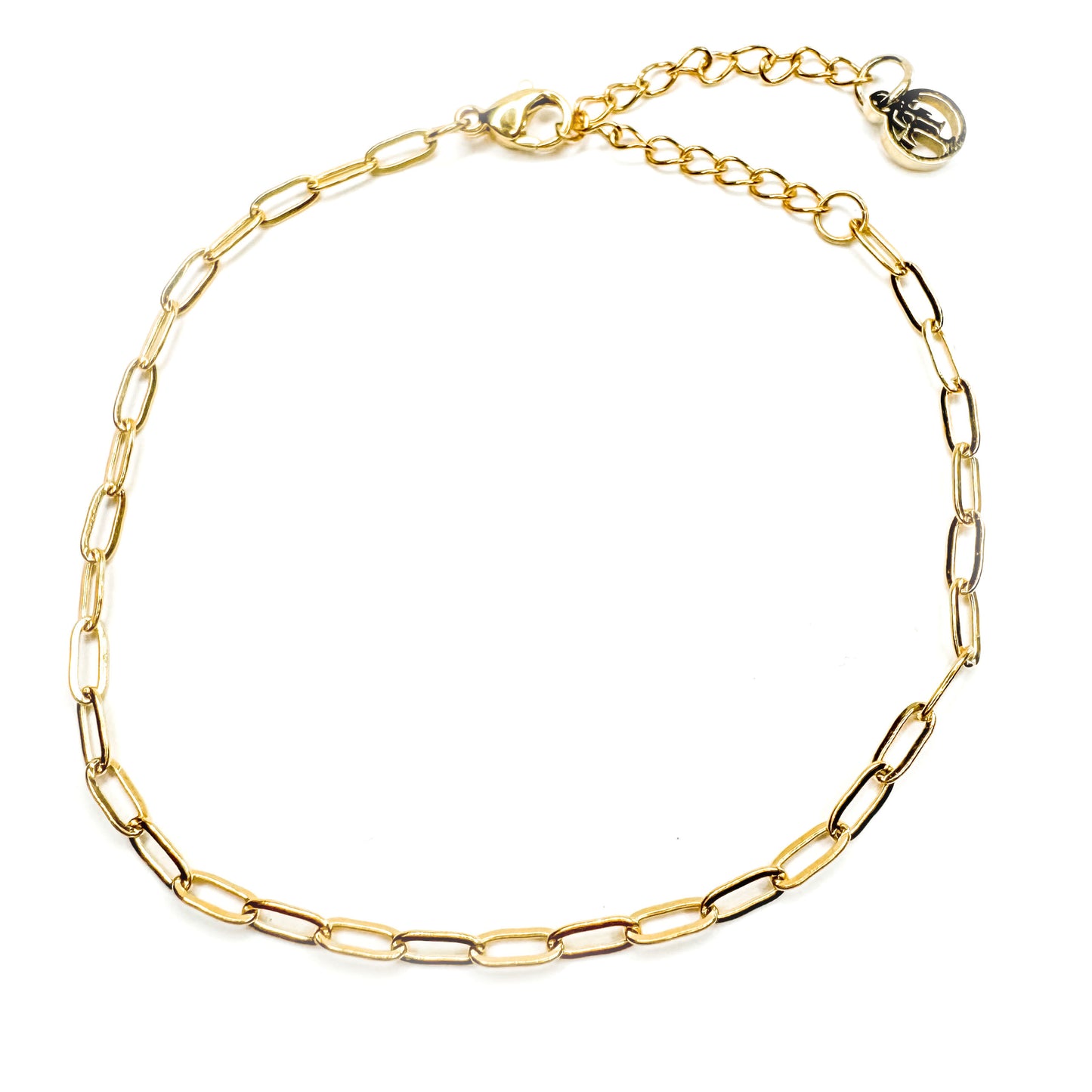 Dainty Paperclip Chain Bracelet