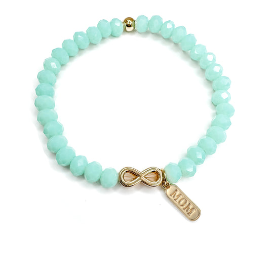 Autism Mom - Teal Bracelet