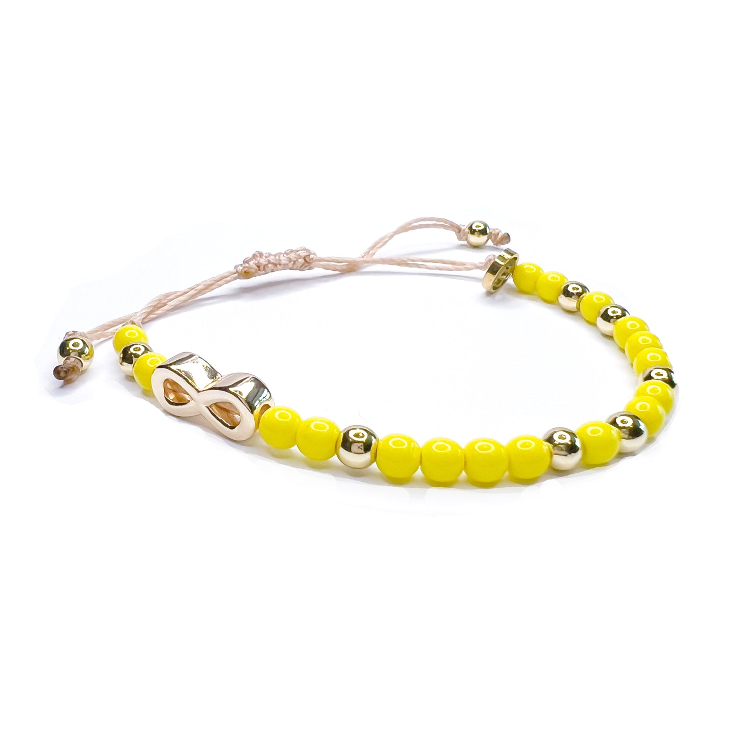 Oliver Infinity Bracelet - Yellow